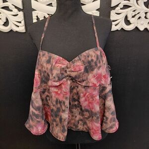 Floral Print Camisole Top